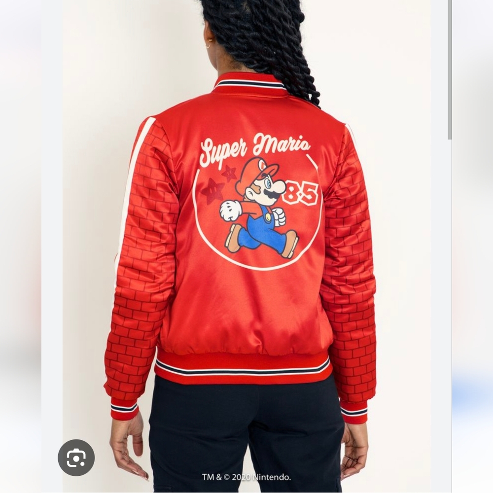 Blackmilk Red Nintendo Jacket